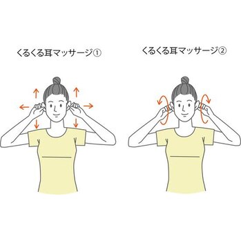 耳のマッサージ＊セルフケア方法