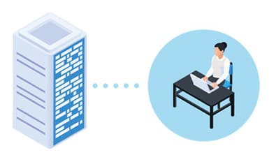 リモートアクセスできるネットワーク環境の構築